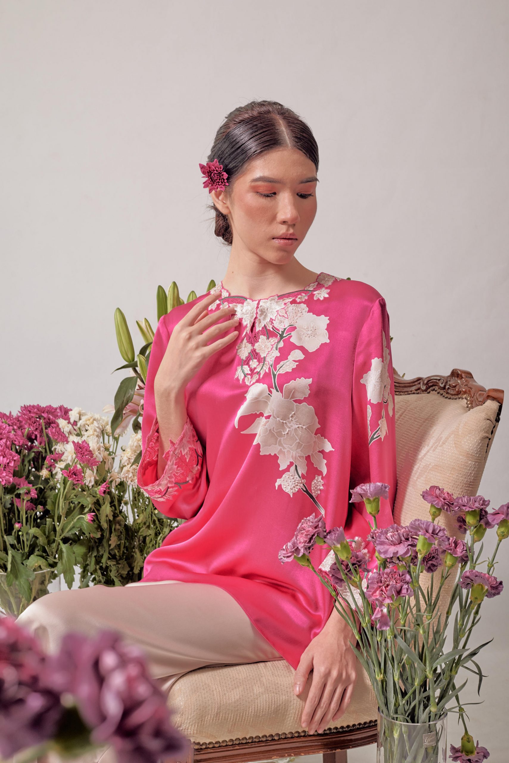 BATIK MAGNOLIA FUSCHIA - Image 4
