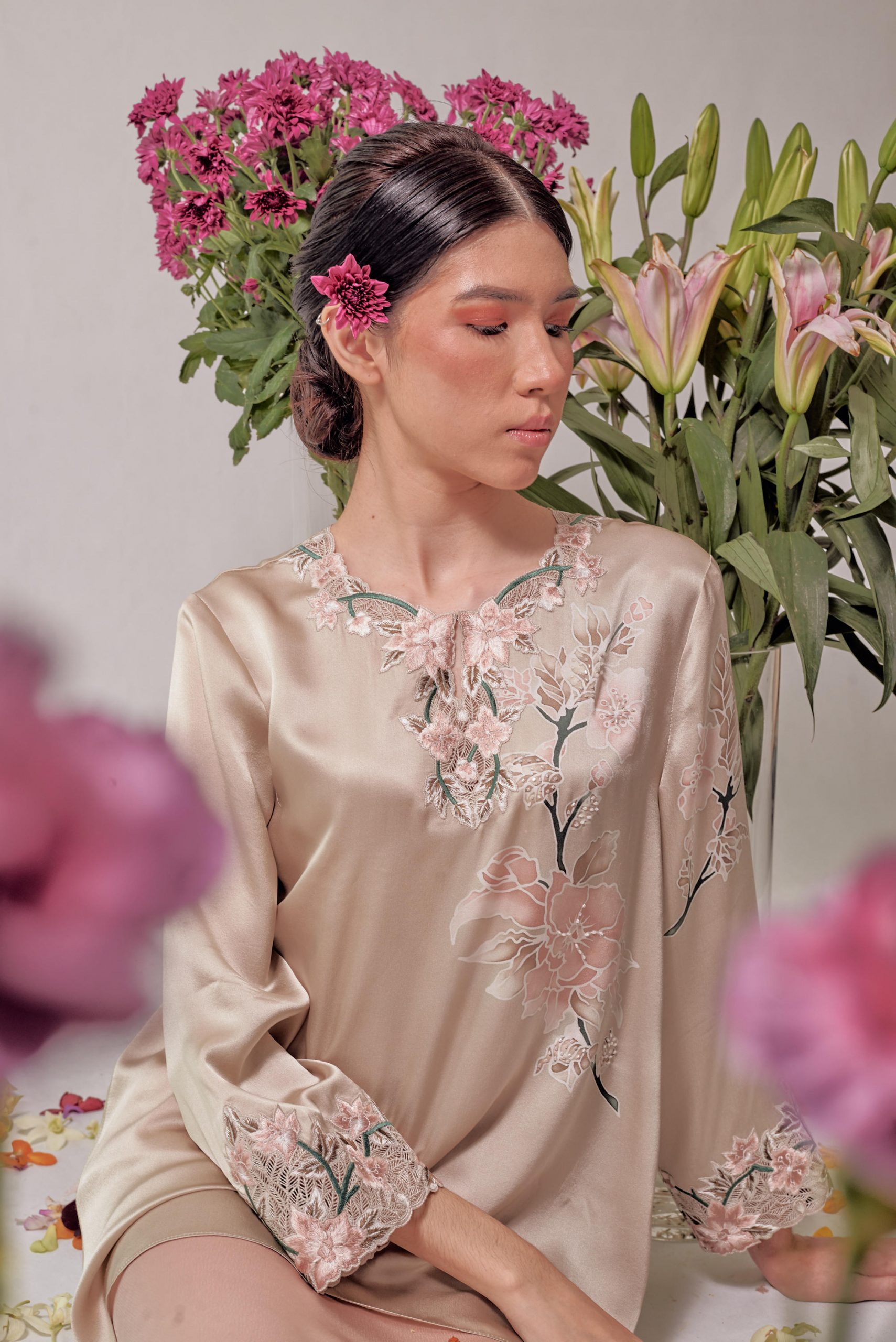 BATIK MAGNOLIA GOLD - Image 5