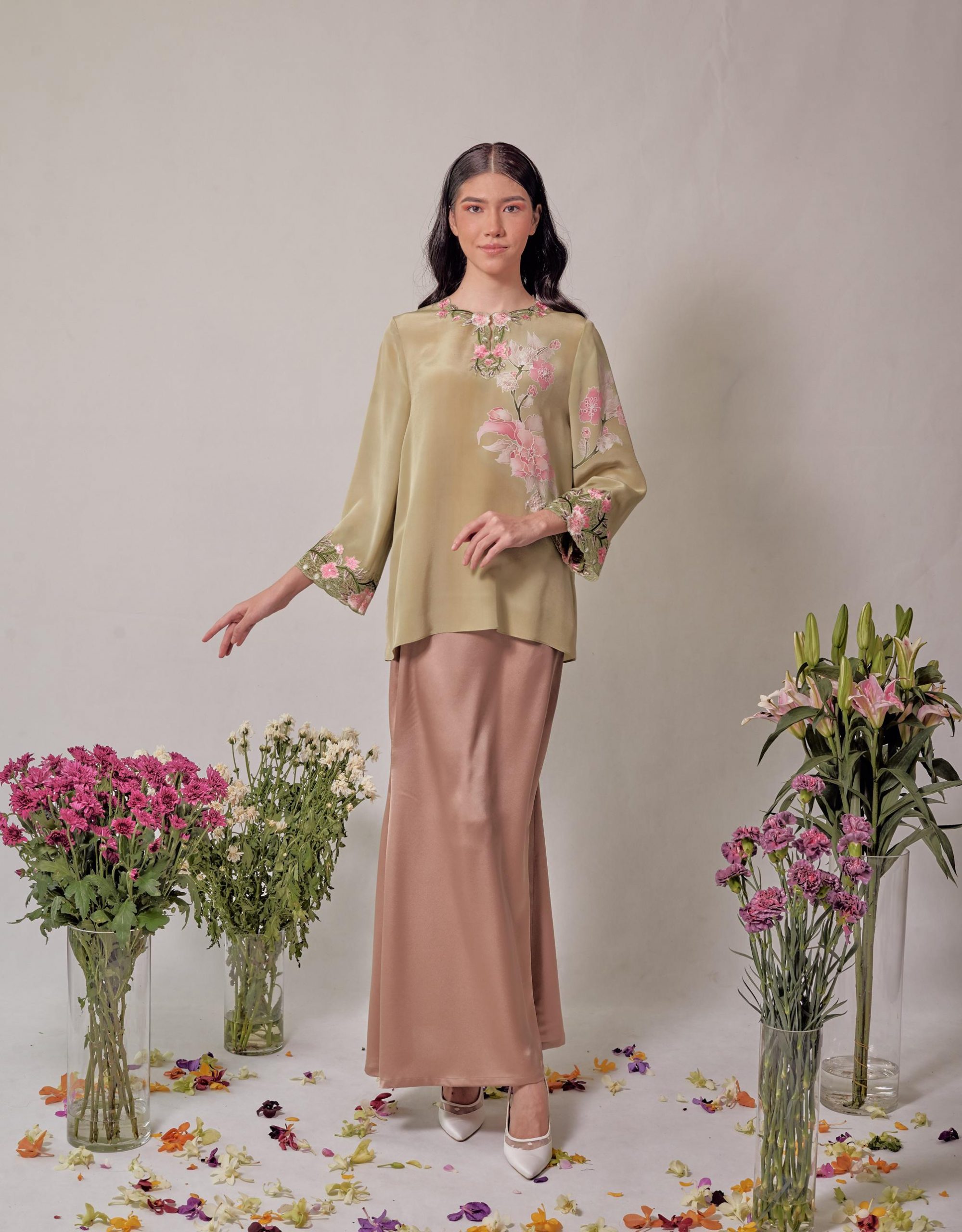 BATIK MAGNOLIA OLIVE