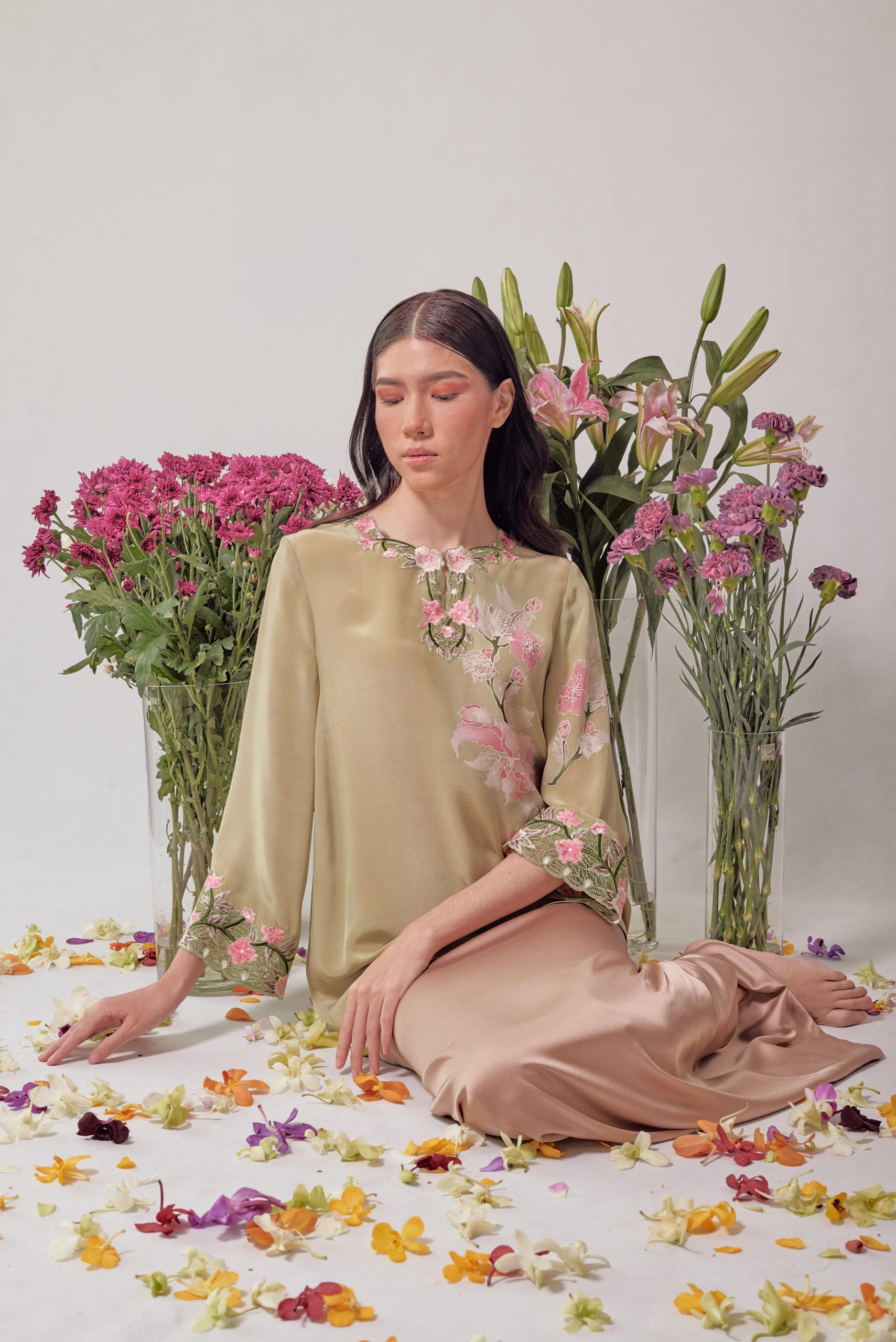 BATIK MAGNOLIA OLIVE - Image 5