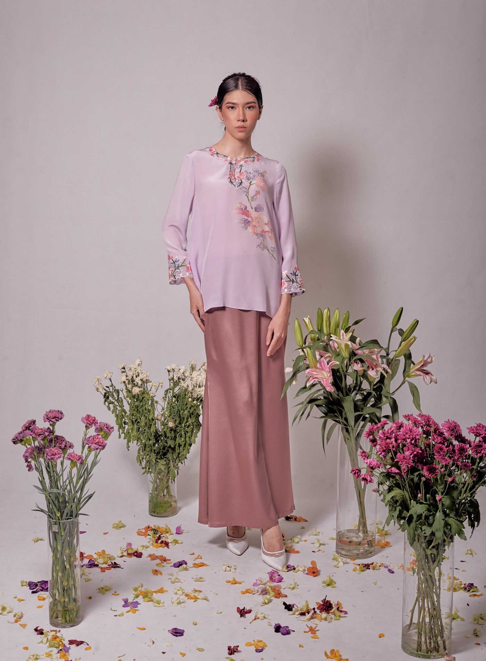 BATIK MAGNOLIA PURPLE