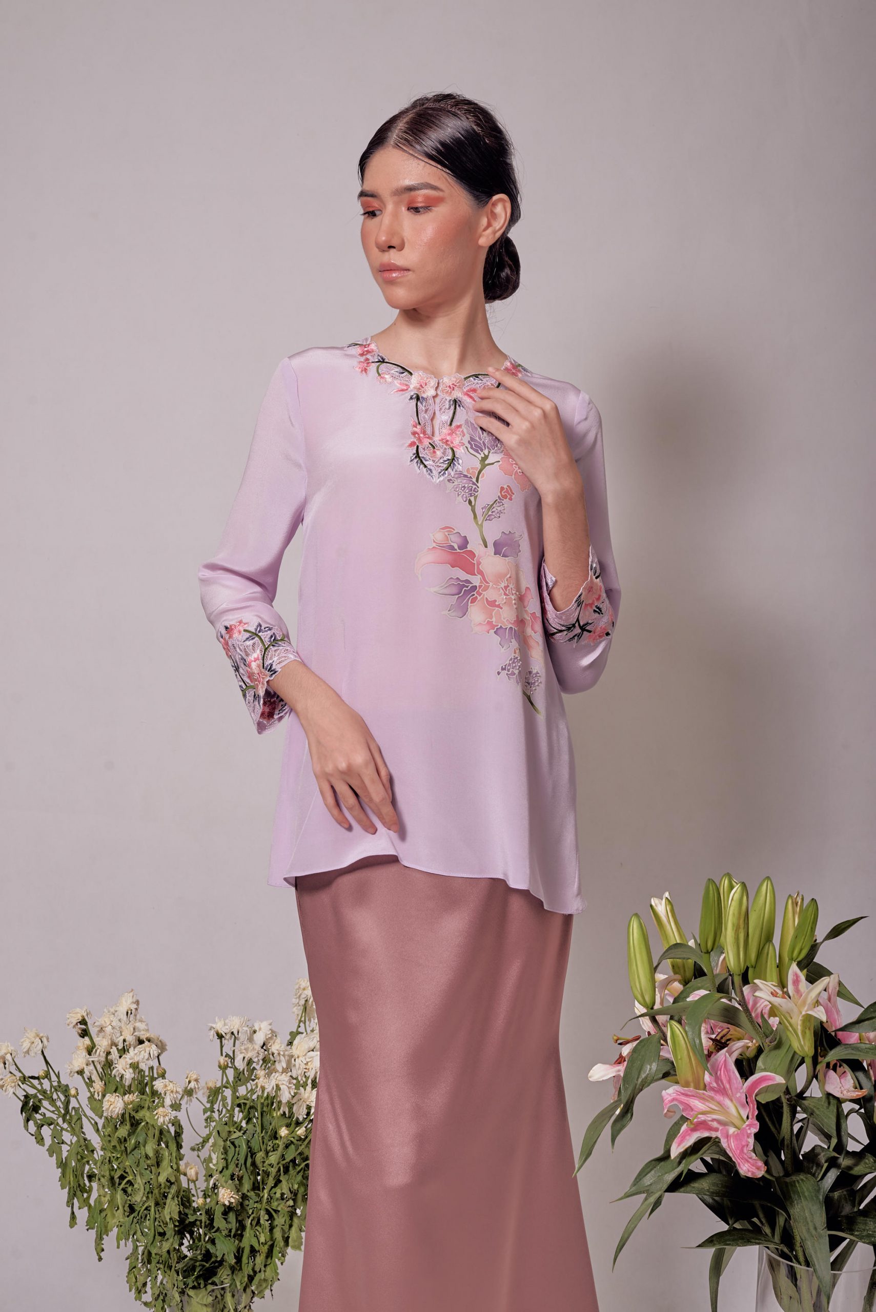 BATIK MAGNOLIA PURPLE - Image 3