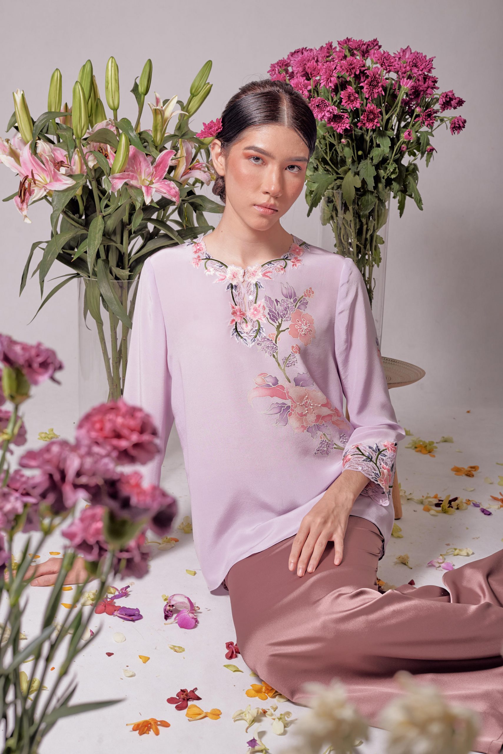 BATIK MAGNOLIA PURPLE - Image 5