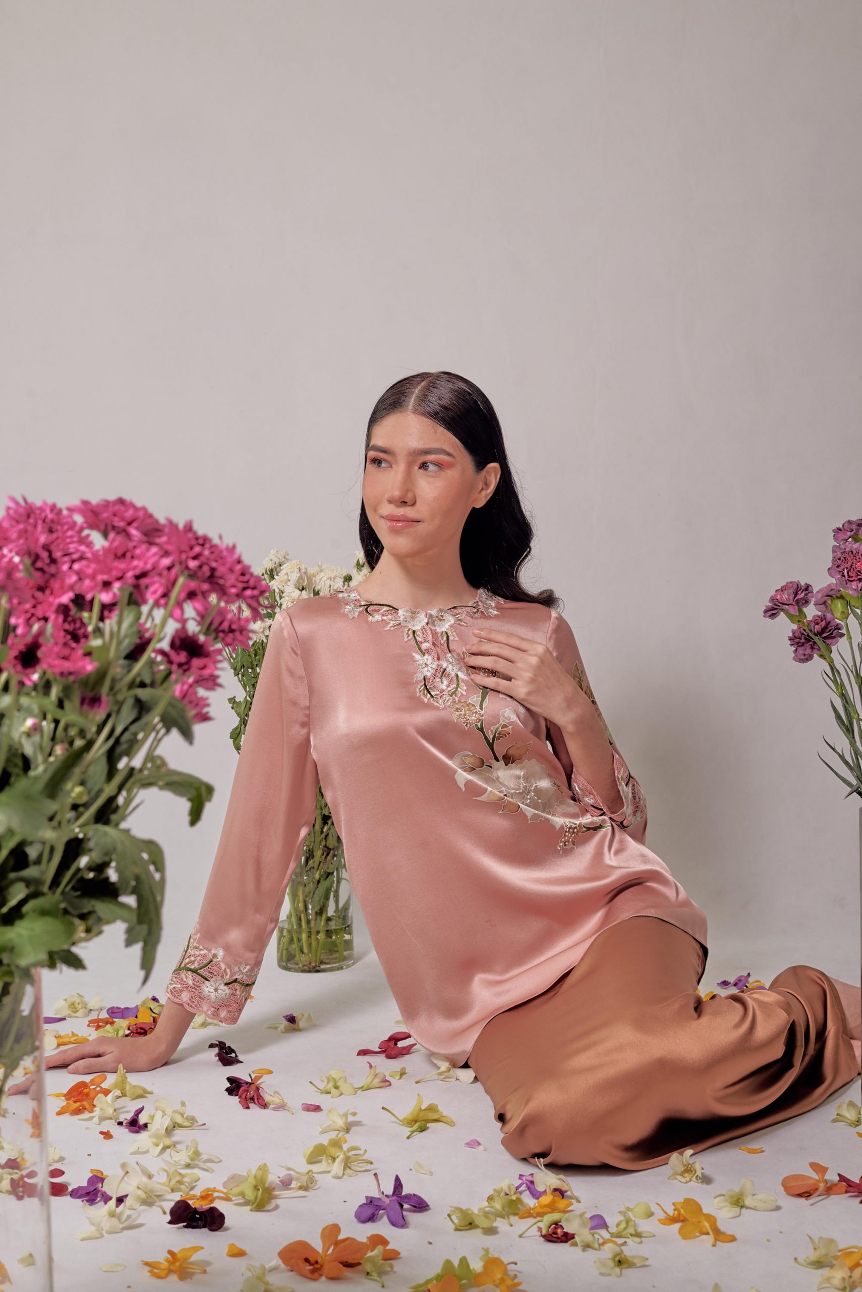 BATIK MAGNOLIA ROSE GOLD