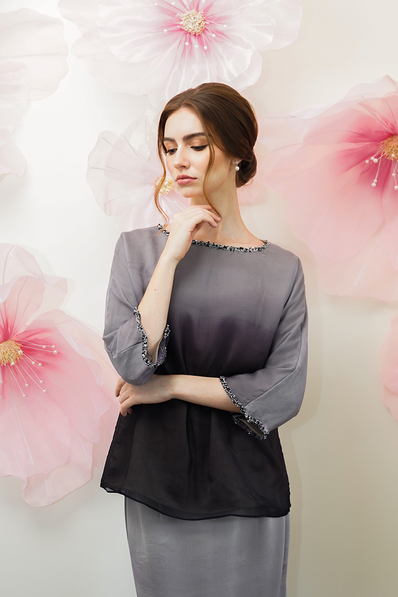 OMBRE IN GREY & BLACK - Image 2